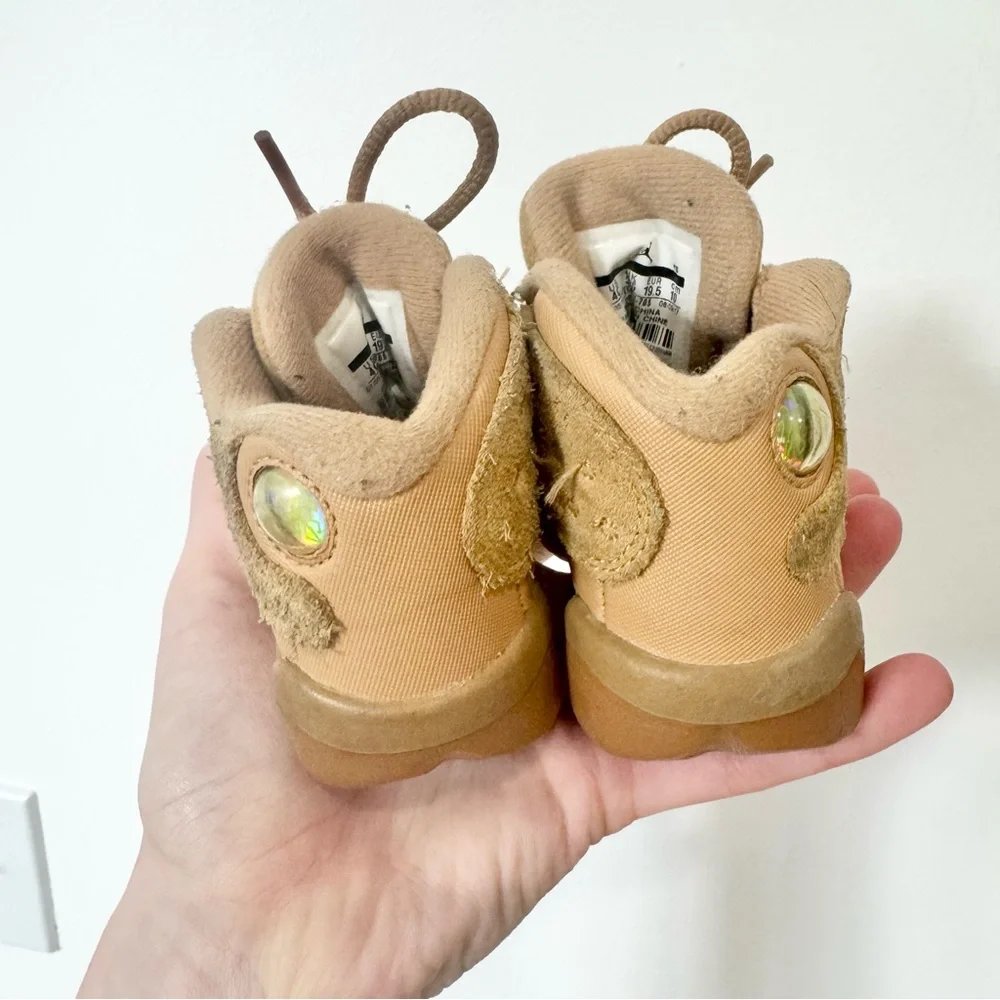 Kids Jordan 13 Retro Elemental Gold (TD) Sneakers KIDS 4C